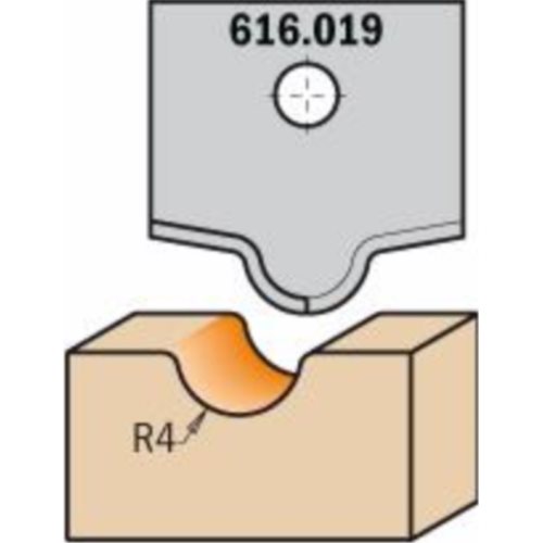 616.019 Nóż profilowy 20x20x2