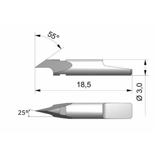 Nóż okrągły ITA4 / Zund Z4 / 3910116 /  