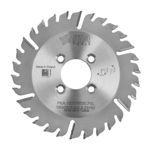 PKA.Piła D=150 F= 35 Z= 24+6 K/P=3,8/2,5