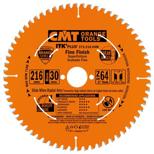 273.216.64M Piła ITK D=216 F=30