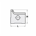 115203  Płytka HM 15,0x14,5x2,0mm