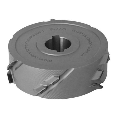 DGM.Głowica D=125 I=35 d=30+2CH Z=3+3   