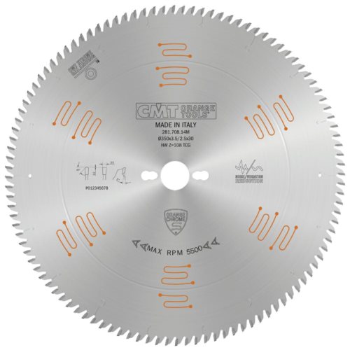 281.708.14M Piła HM D=350 F=30 Z=108